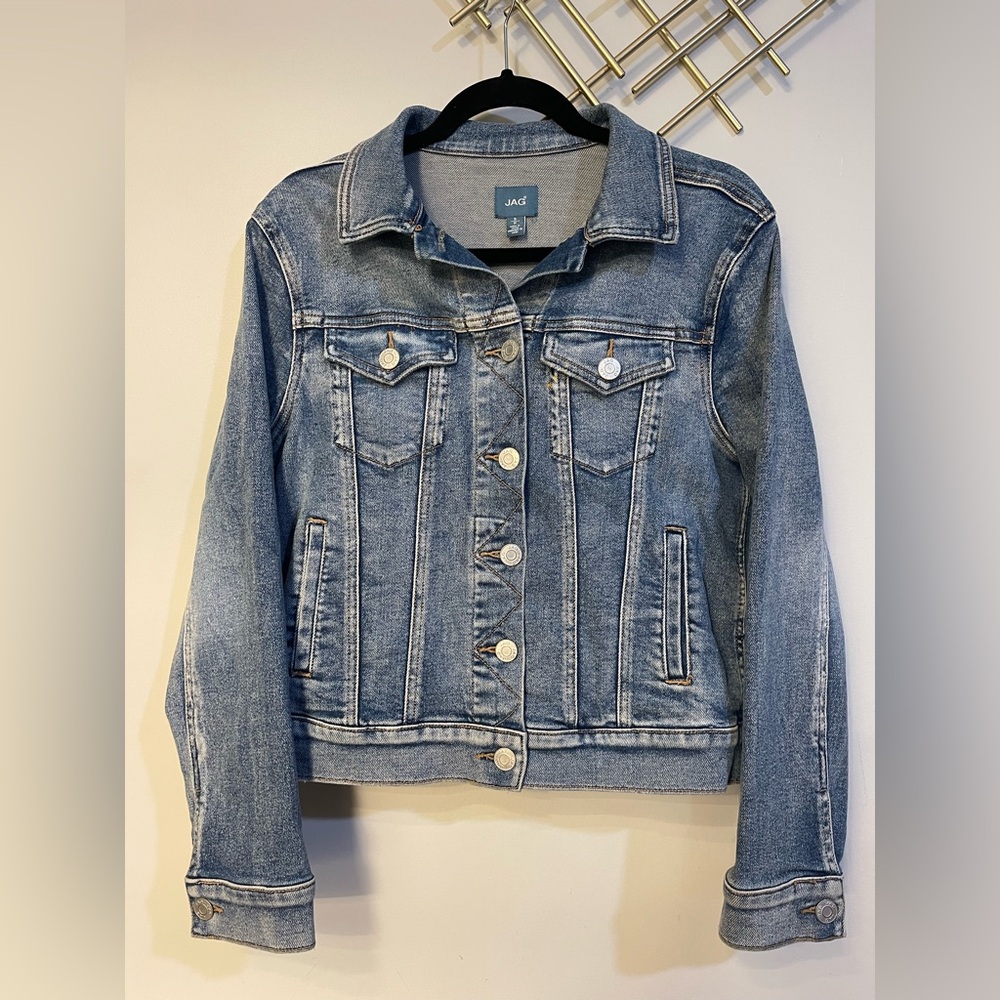 Jag Jeans Women's Classic Blue Jean Jacket
